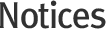 NOTICES